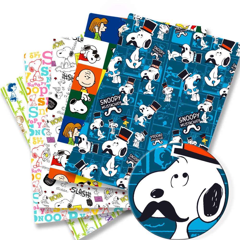 Home Textiles Curtains - Ткань TAKARA TOMY Snoopy, 140x50 см,