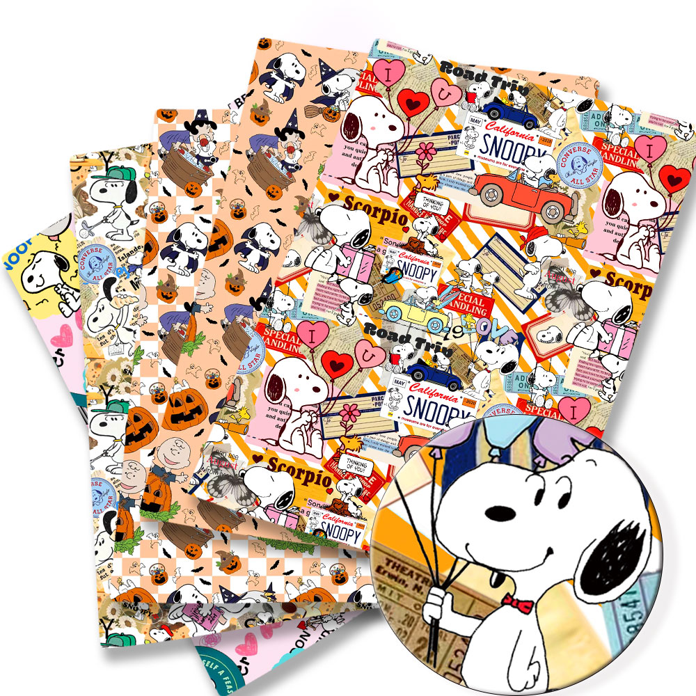 Home Textiles Curtains - Ткань TAKARA TOMY Snoopy, 140x50 см,