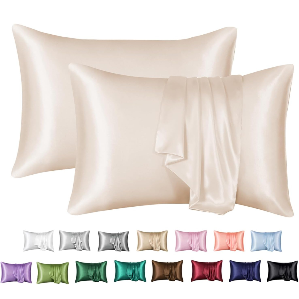 Home Textiles Super Soft - 2-упаковка атласных наволочек для волос и