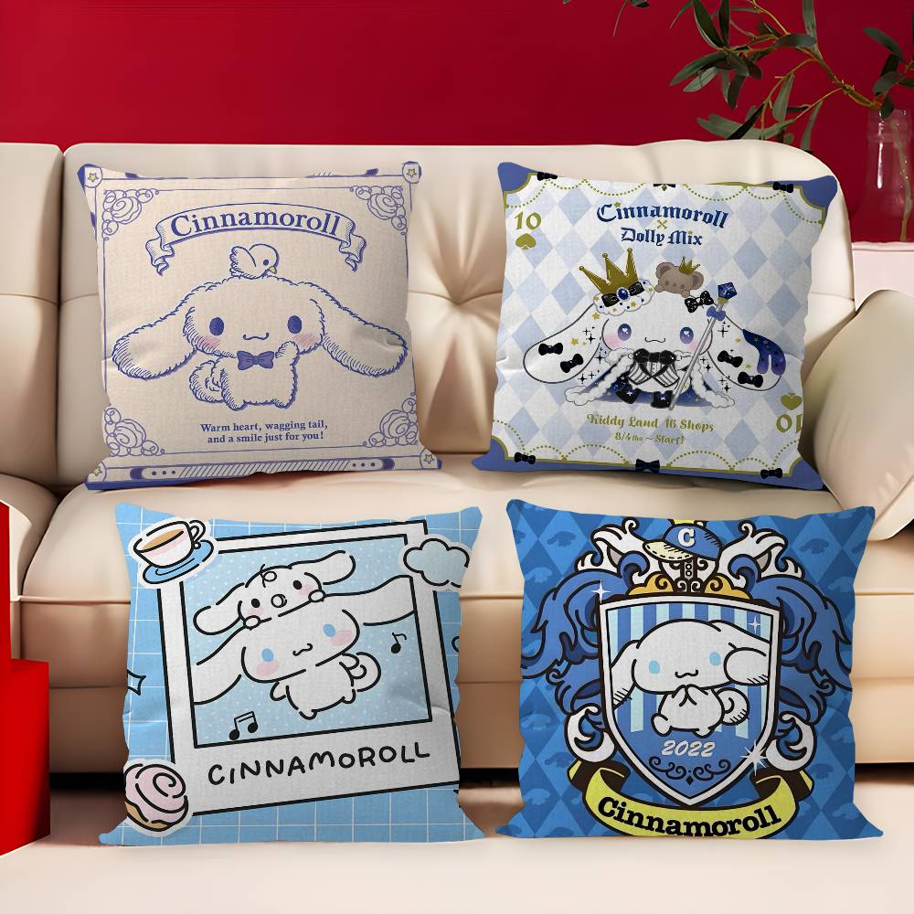 Home Textiles Throw - Наволочка с изображением персонажа C-Cinnamoroll, декоративные