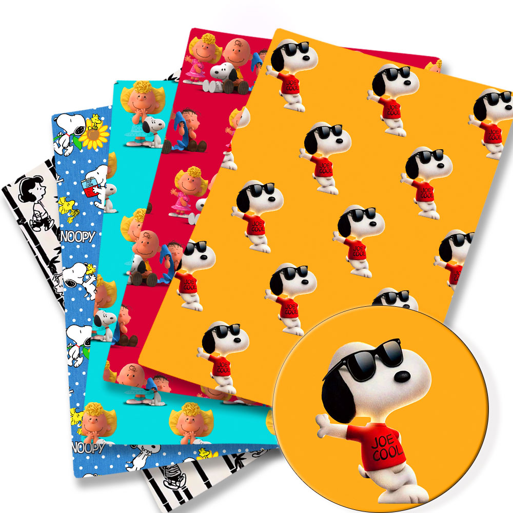 Home Textiles Curtains - Ткань TAKARA TOMY Snoopy, 140x50 см,