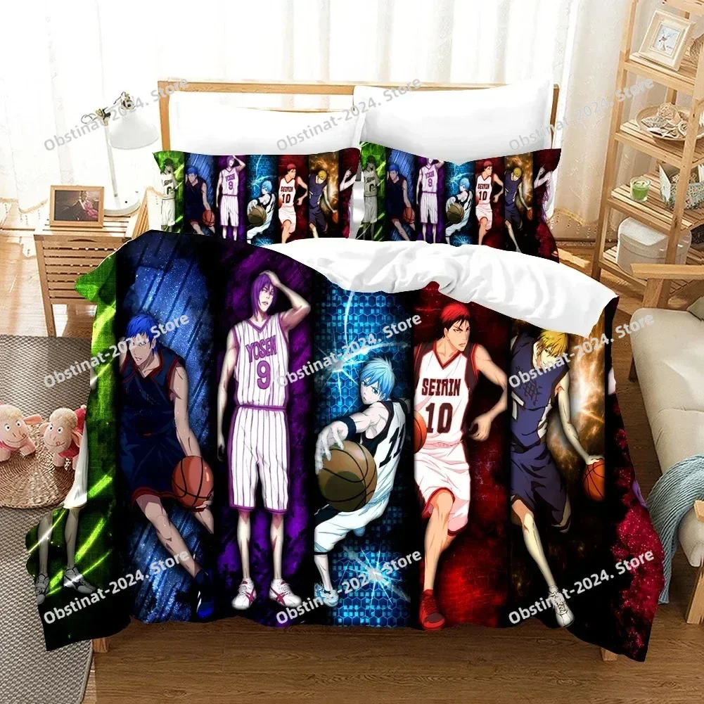 Home Textiles Super Soft - Детский баскетбольный комплект постельного белья Куроко