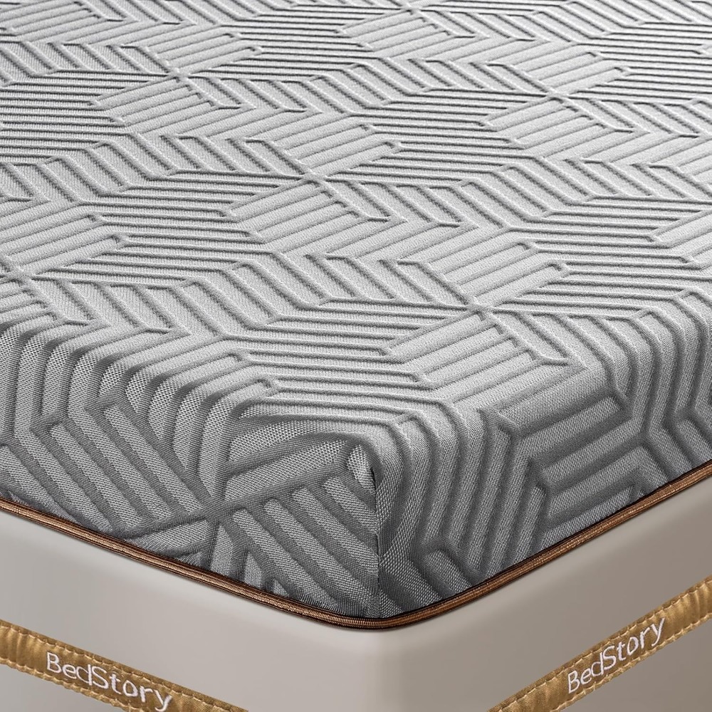 Memory Foam Topper - Твердый наматрасник, полный размер — 4-дюймовый