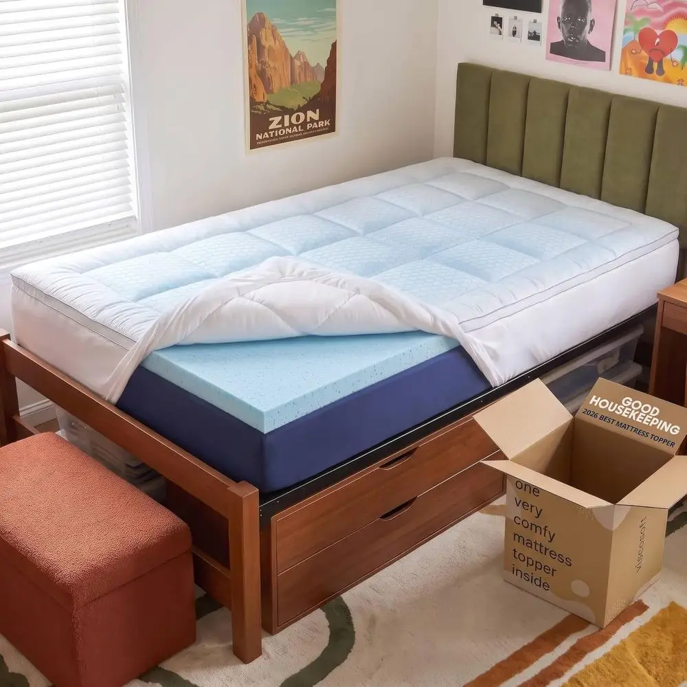 Memory Foam Topper - Наматрасник Twin XL толщиной 3 дюйма