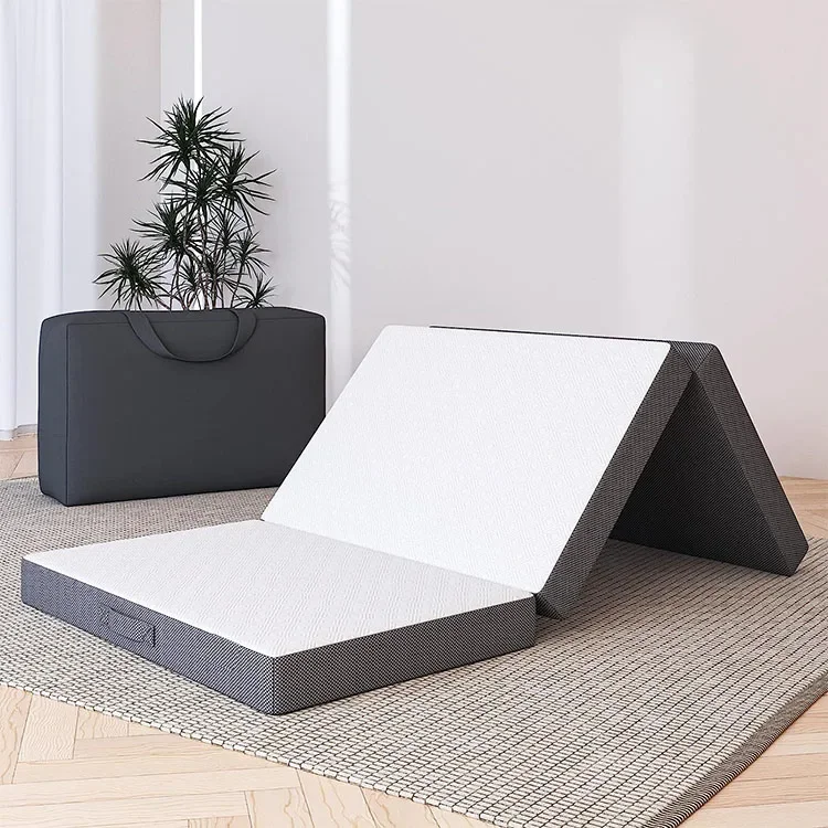 Memory Foam Topper - Портативный складной матрас-топпер из пены с