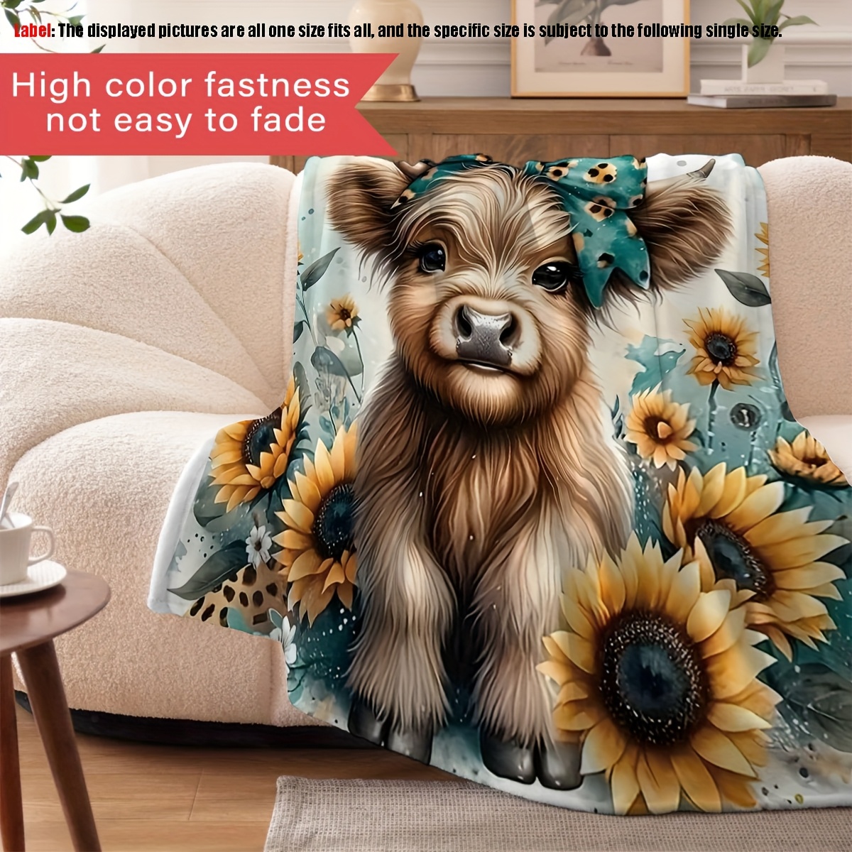 Милый детский плед с принтом ш – обзор и цена Highland Home Textiles