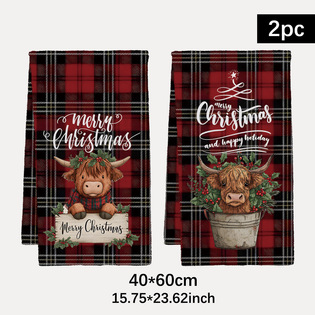 40x60 см Рождественская серия  – обзор и цена Highland Home Textiles