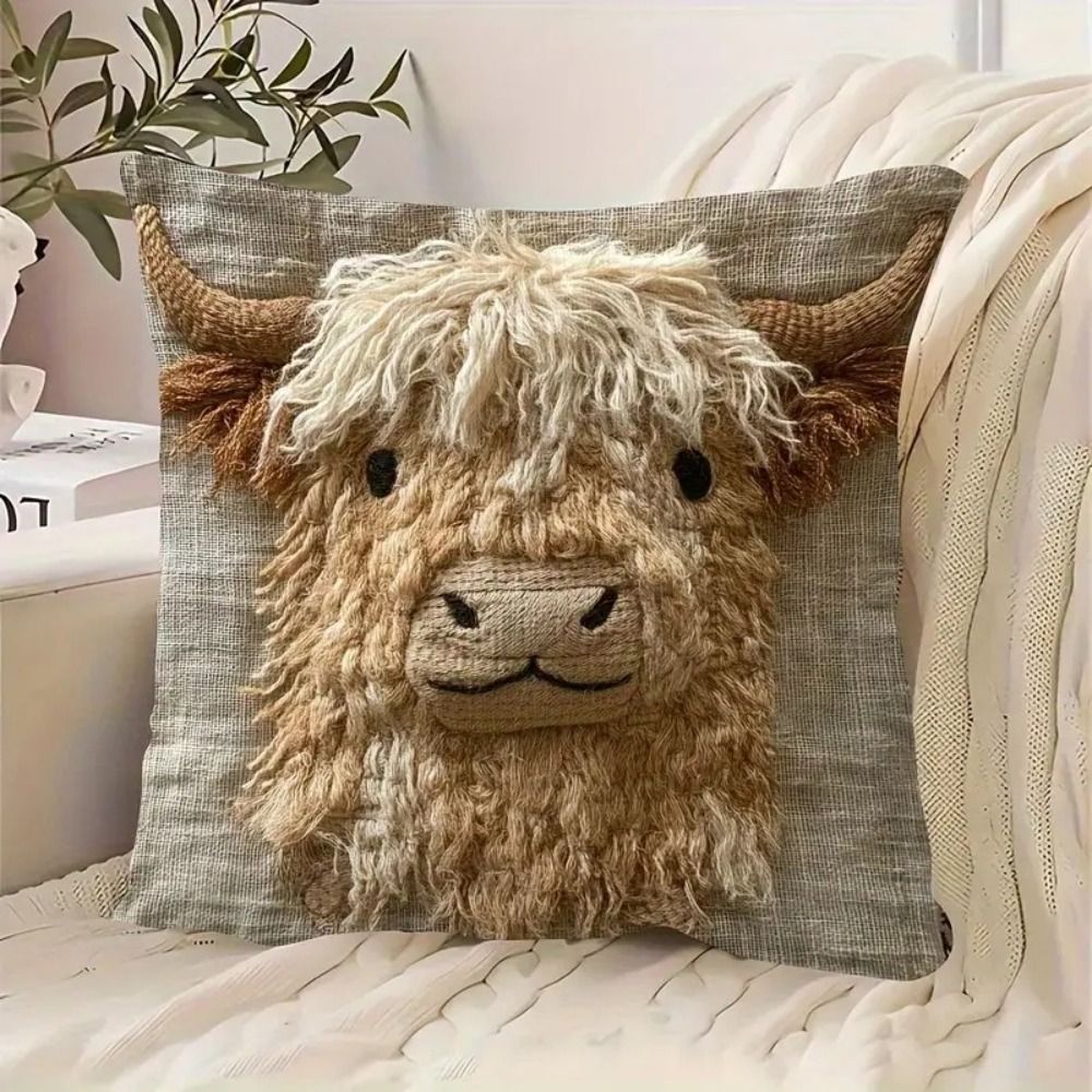 Наволочка с животным принтом 4 – обзор и цена Highland Home Textiles
