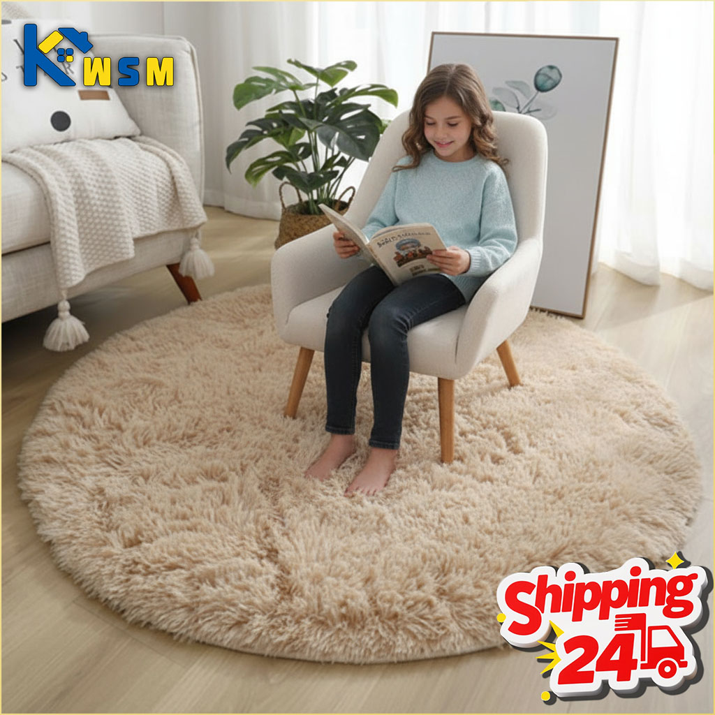 Супермягкий пушистый круглый к – обзор и цена Home Textiles Super Soft