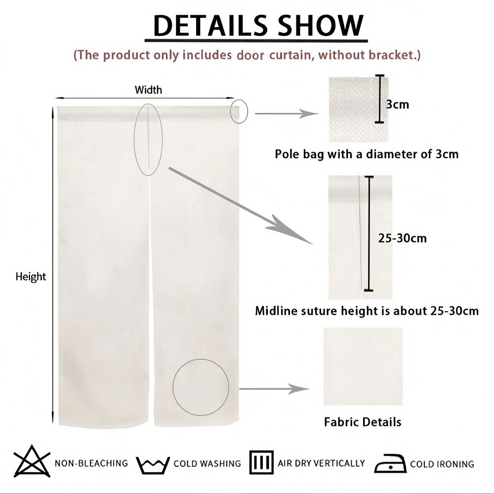 Шторка для двери VIKAMA с инди – обзор и цена Home Textiles Curtains