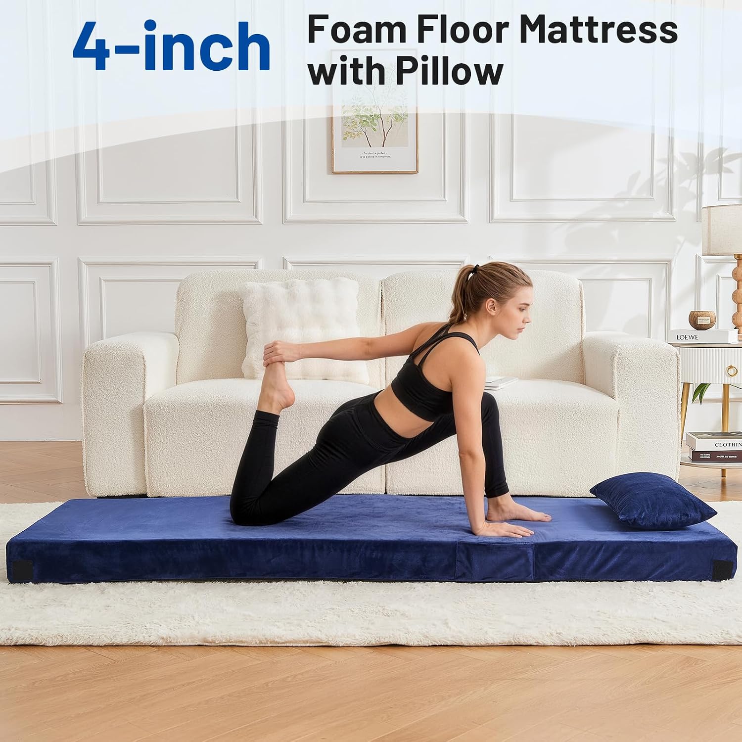 Надувной матрас из пены с эффе – обзор и цена Memory Foam Topper