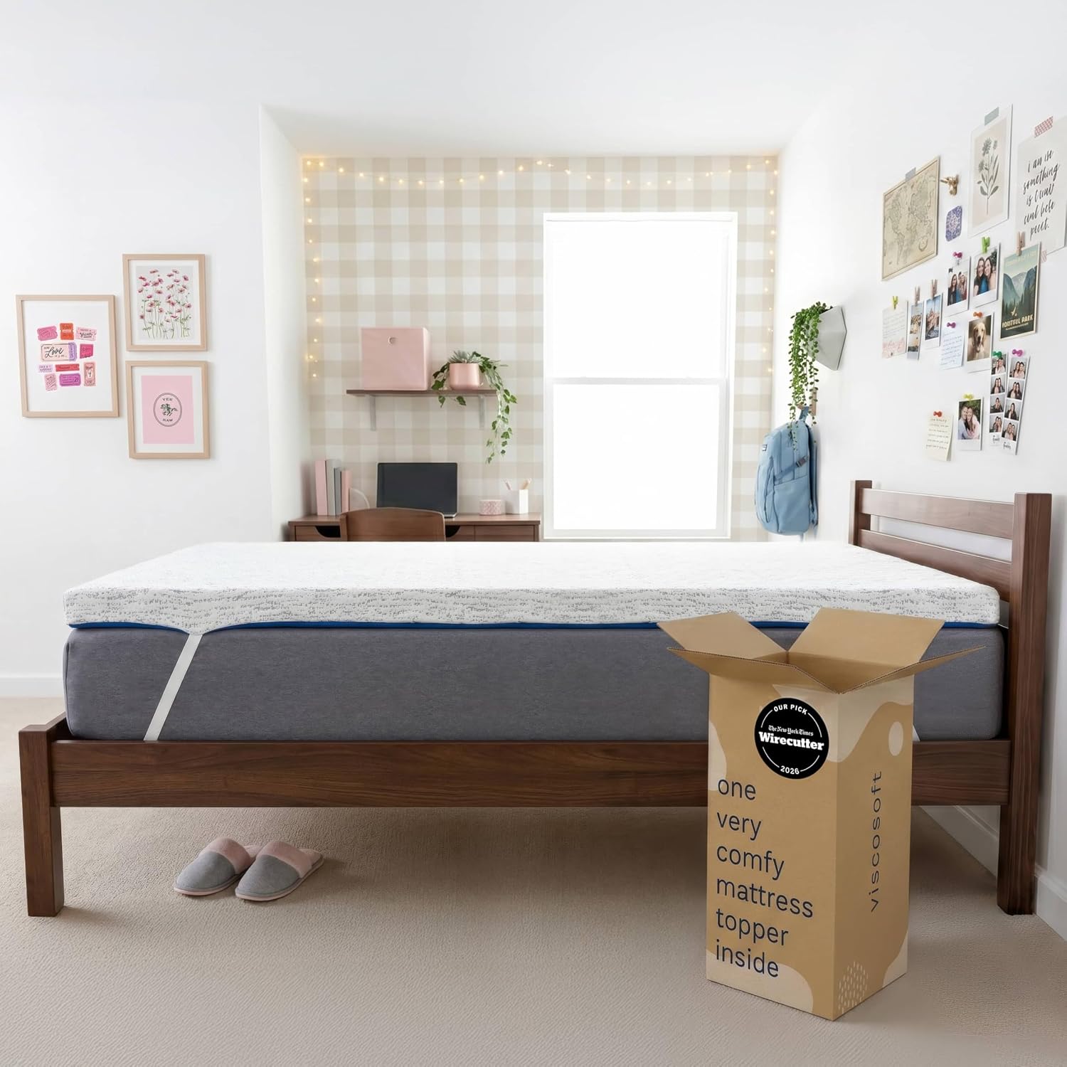 Наматрасник из пены с эффектом – обзор и цена Memory Foam Topper