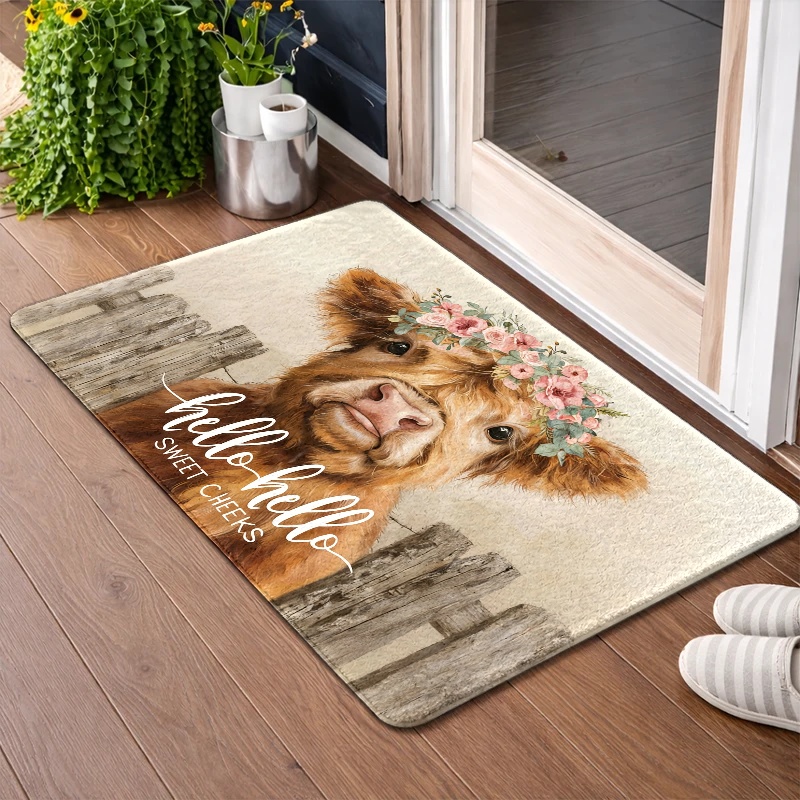 Коврик для пола с изображением – обзор и цена Highland Home Textiles