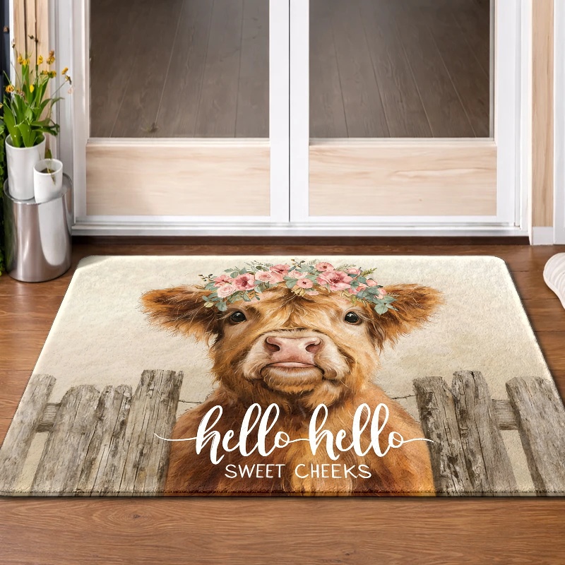Коврик для пола с изображением – обзор и цена Highland Home Textiles