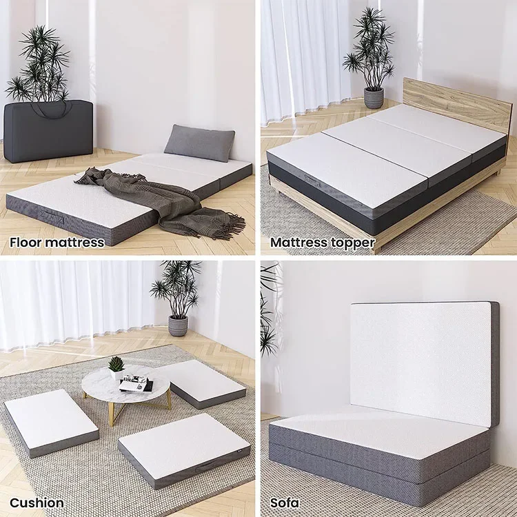 Портативный складной матрас-то – обзор и цена Memory Foam Topper