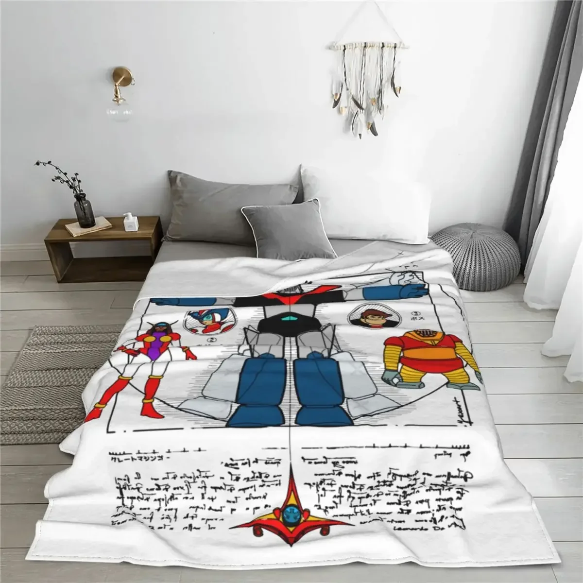 Плед-одеяло Mazinger Z Robot T – обзор и цена Home Textiles Super Soft